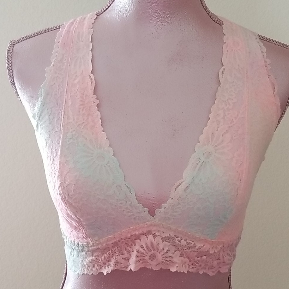 Pastel bralette by Pink Victoria's Secret